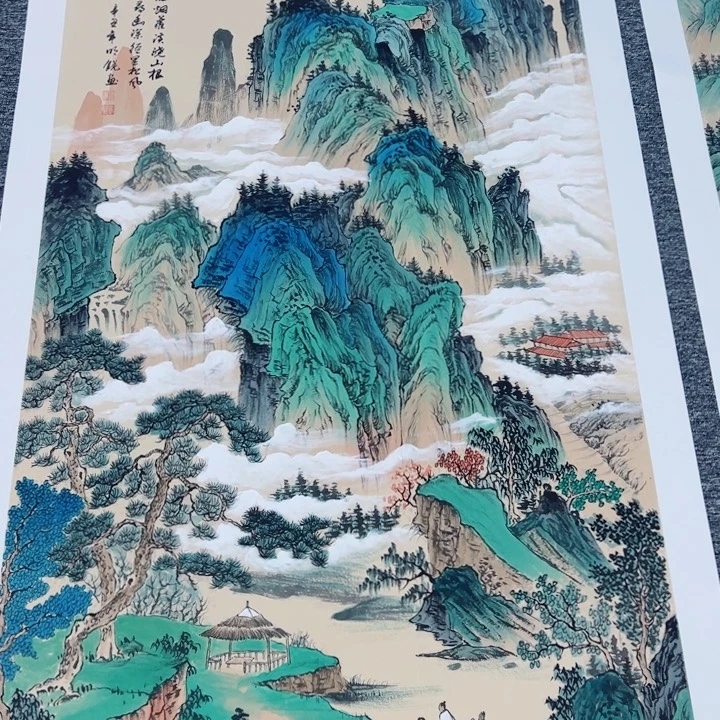 手绘作品全场放漏出