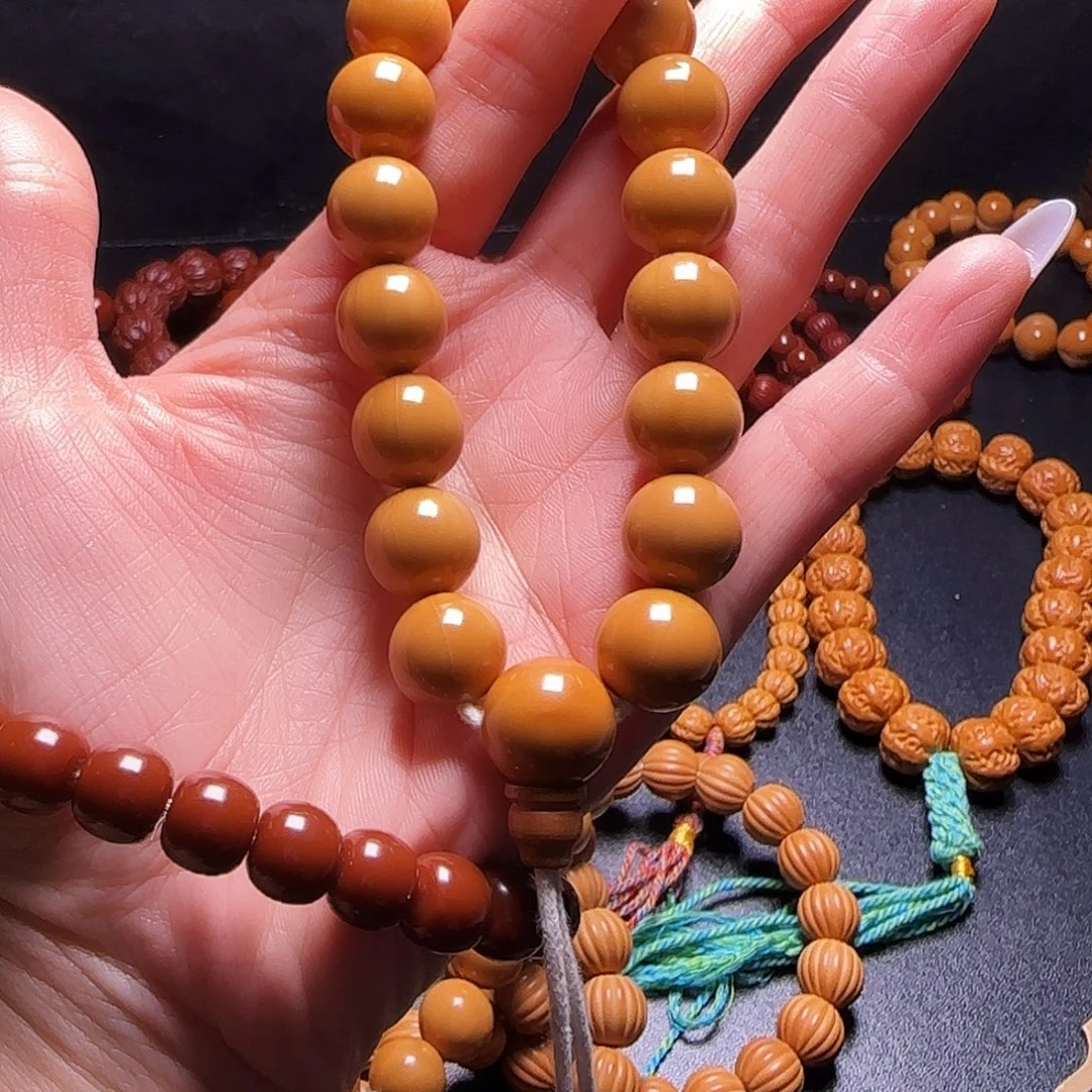 猴头核桃吊坠光珠手持