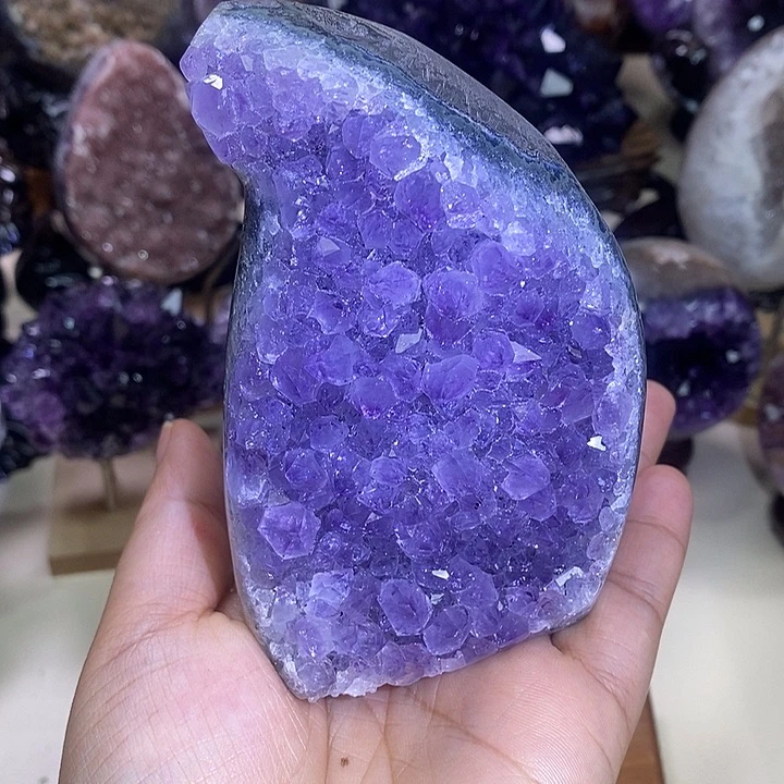 大型摆件（非配饰）紫晶未镶嵌