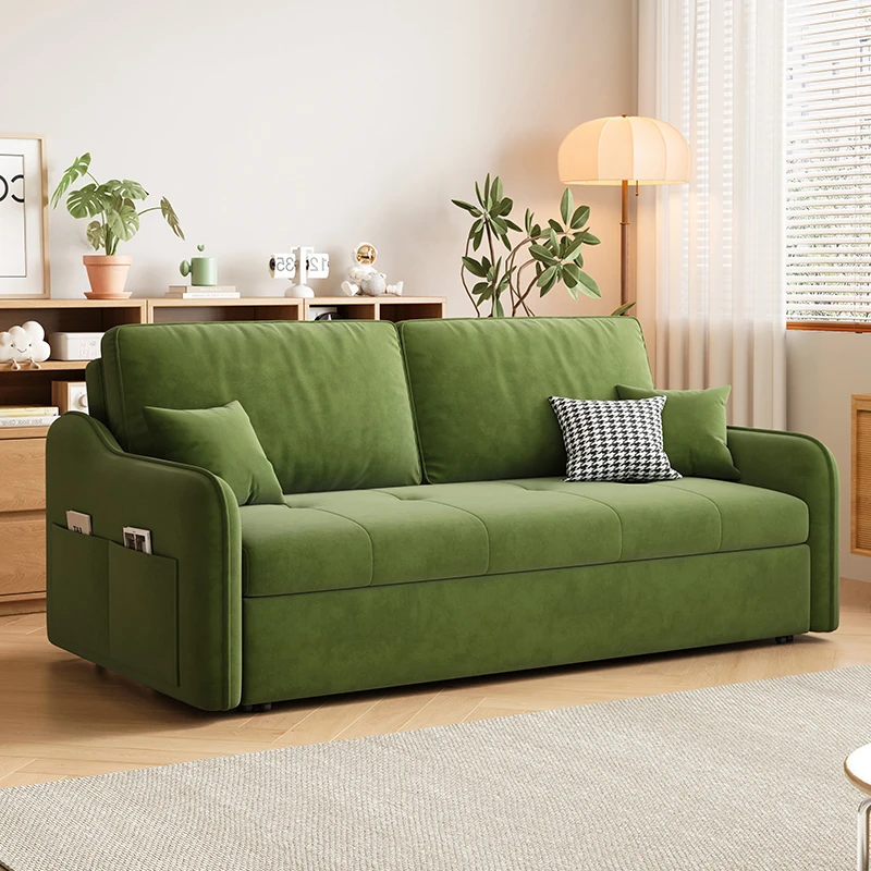 可折叠沙发床一体两用2025年新款小户型客厅单双二合一抽拉伸缩床