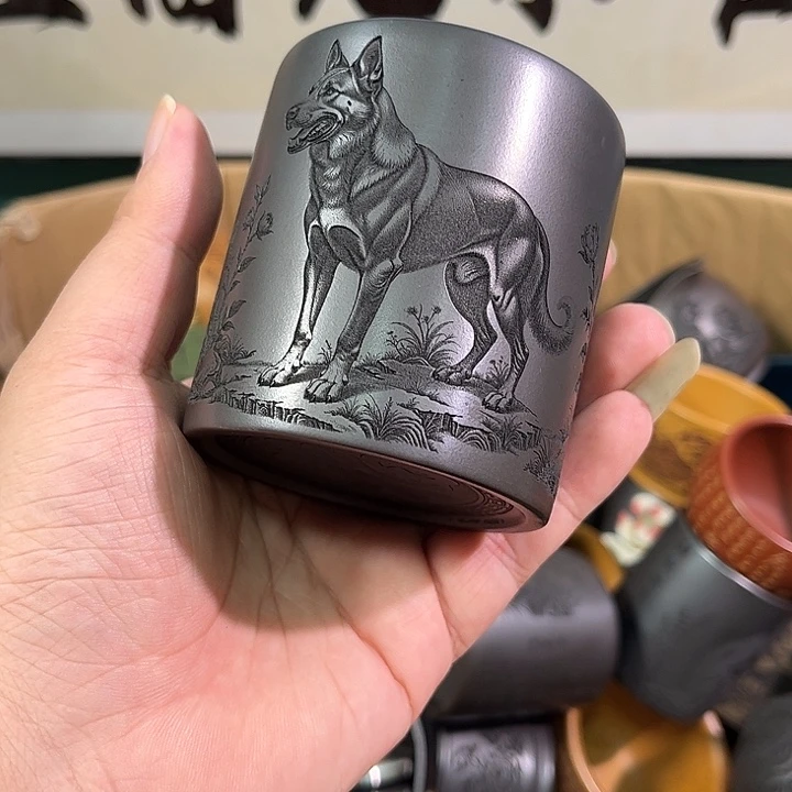 茶杯紫砂全手工紫砂主人杯
