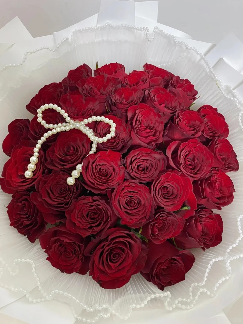 高原红 玫瑰 三单京东（偏远ZT空运） 花苞需醒花摘叶 揽收无法退款