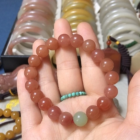 石英质玉未镶嵌手链