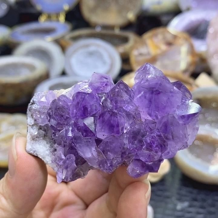 未镶嵌珠宝半成品紫晶