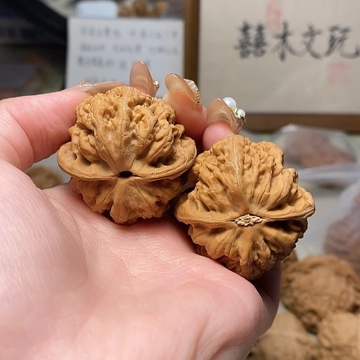 文玩核桃把件39粗筋