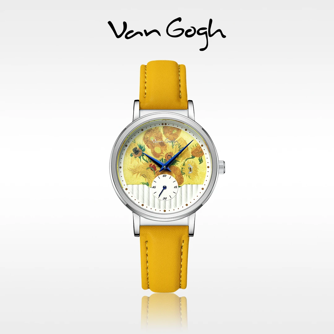 全新/未拆封VANGOGH【向日葵】至匠系列女表VG6604