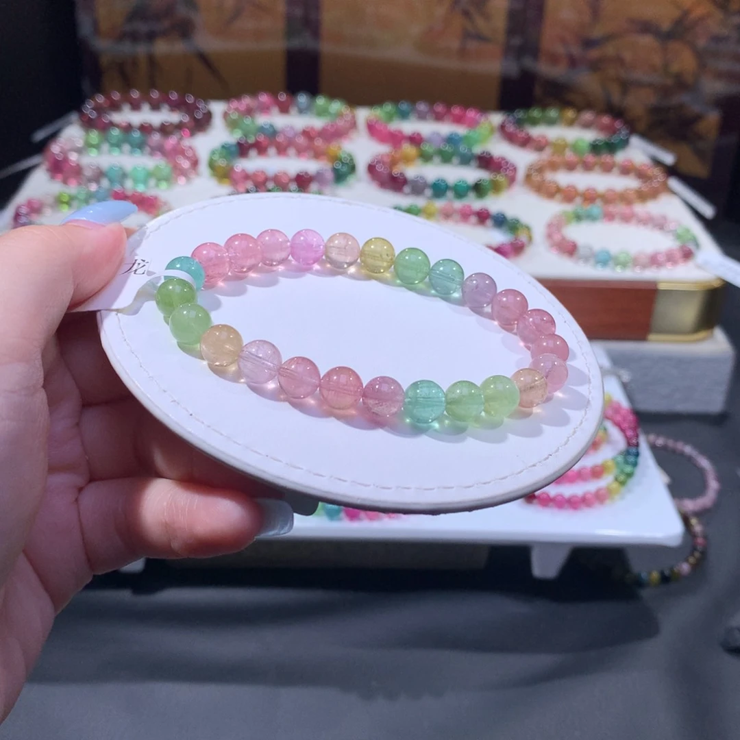 未镶嵌手链碧玺碧玺