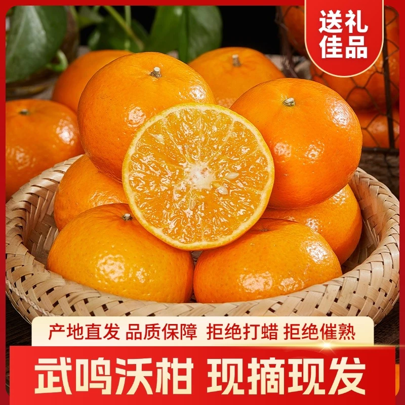 【精选果】广西武鸣沃柑3/5/9斤新鲜采摘产地现发清甜多汁肉质细腻
