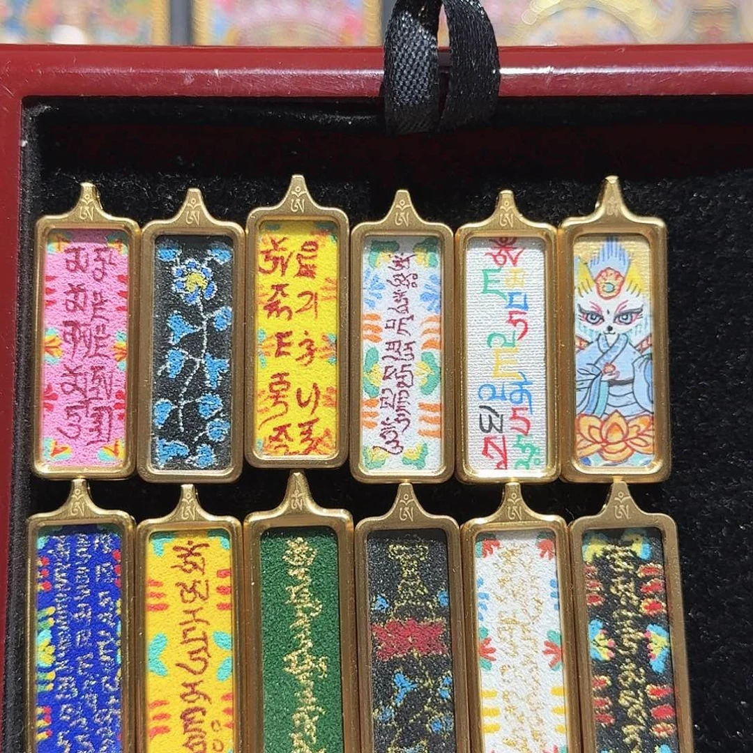吊坠纯手绘1/3小长条