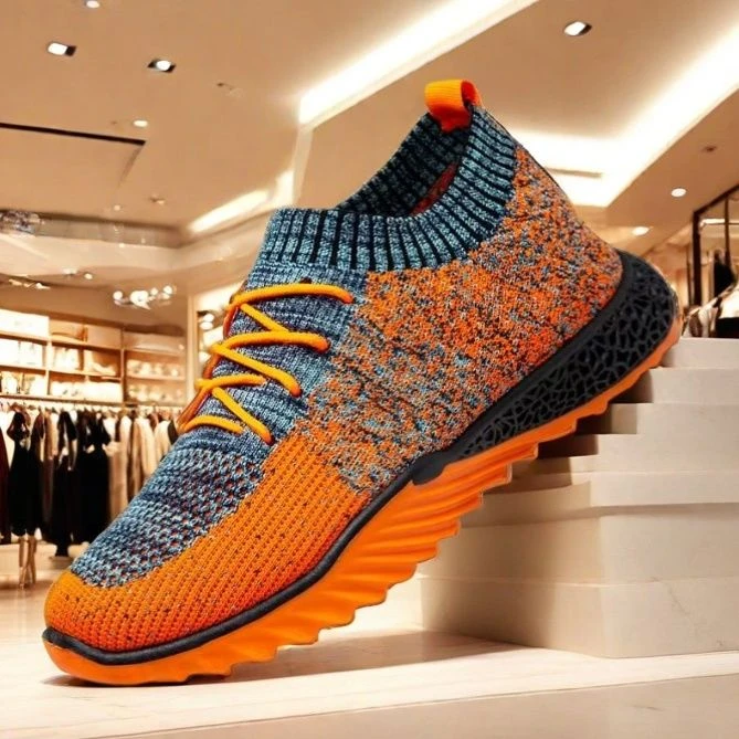 男鞋夏季镂空透气防臭爆款网面运动休闲防滑耐磨男士跑步网鞋潮鞋