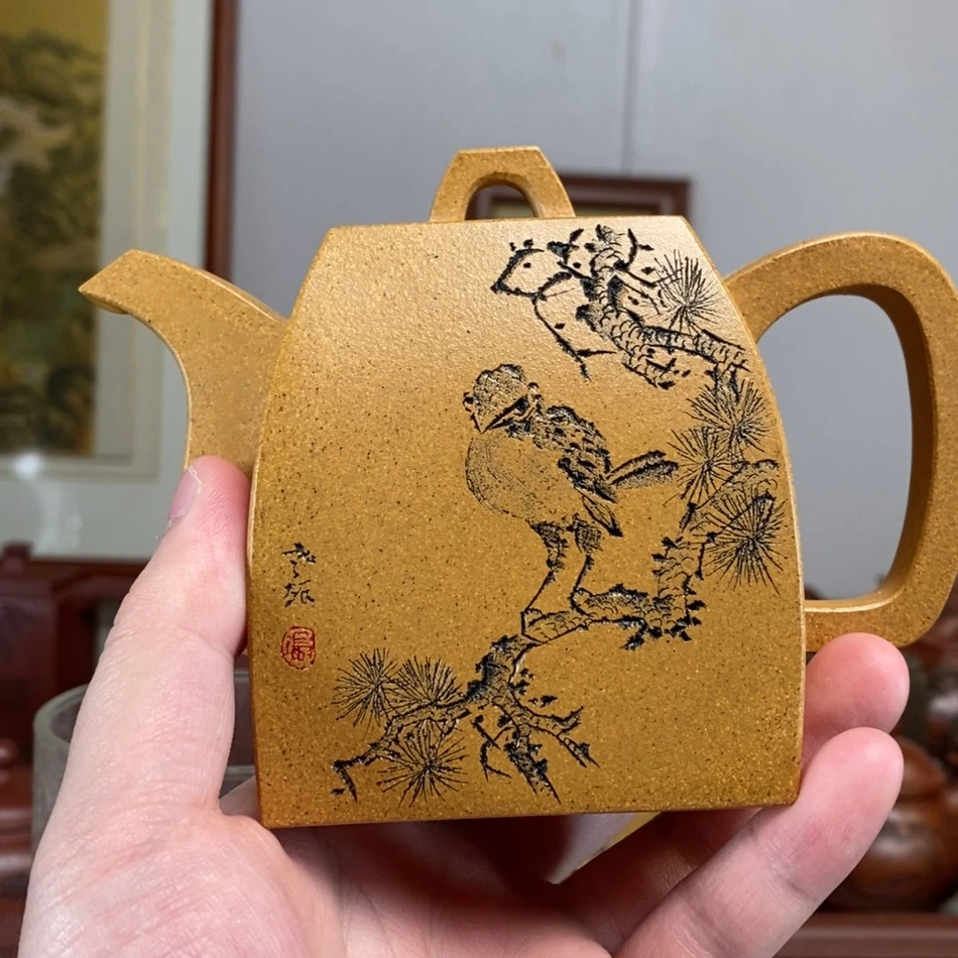 茶壶紫砂原矿泥料传统工艺制作