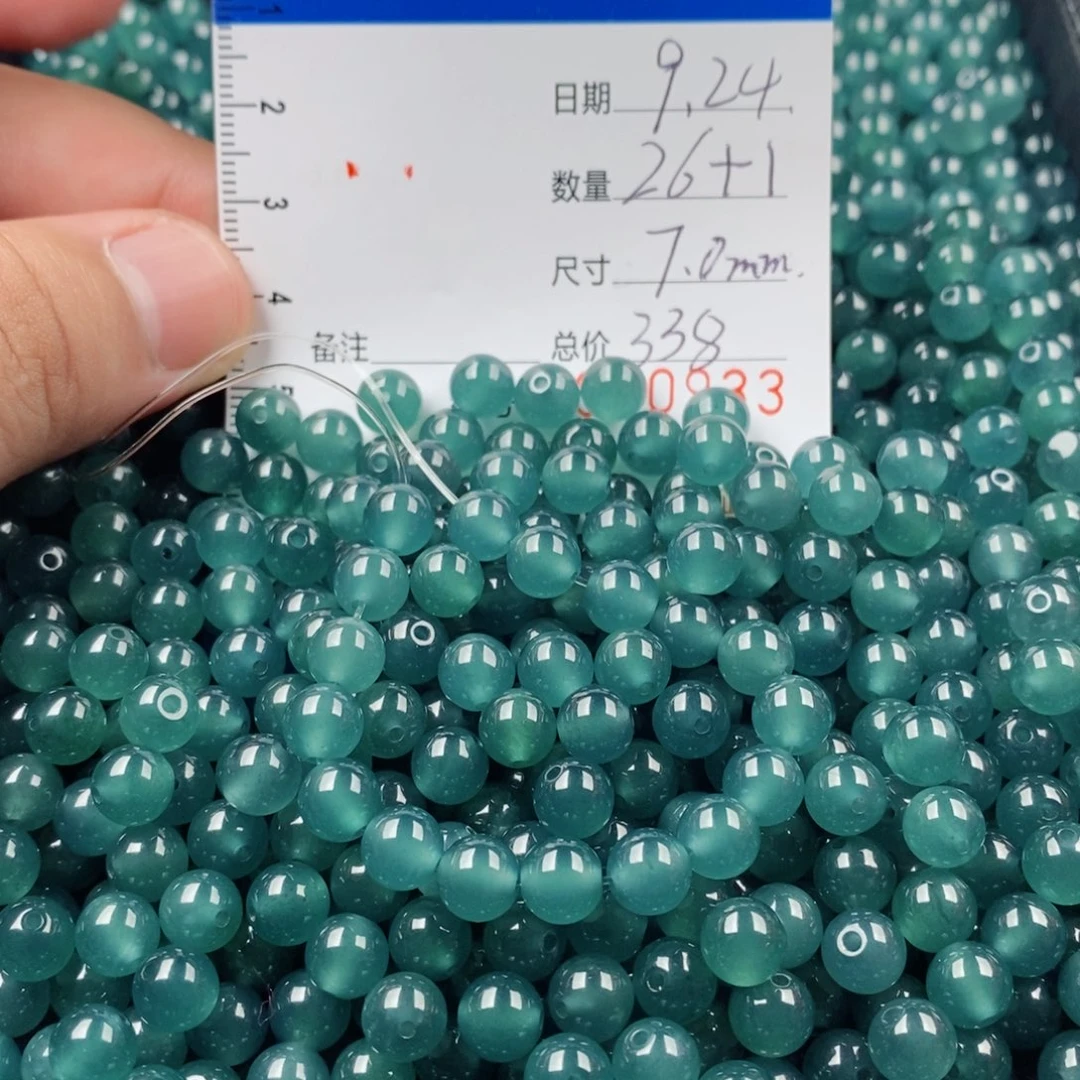用***1未镶嵌手链翡翠翡翠散珠多样性发货自选