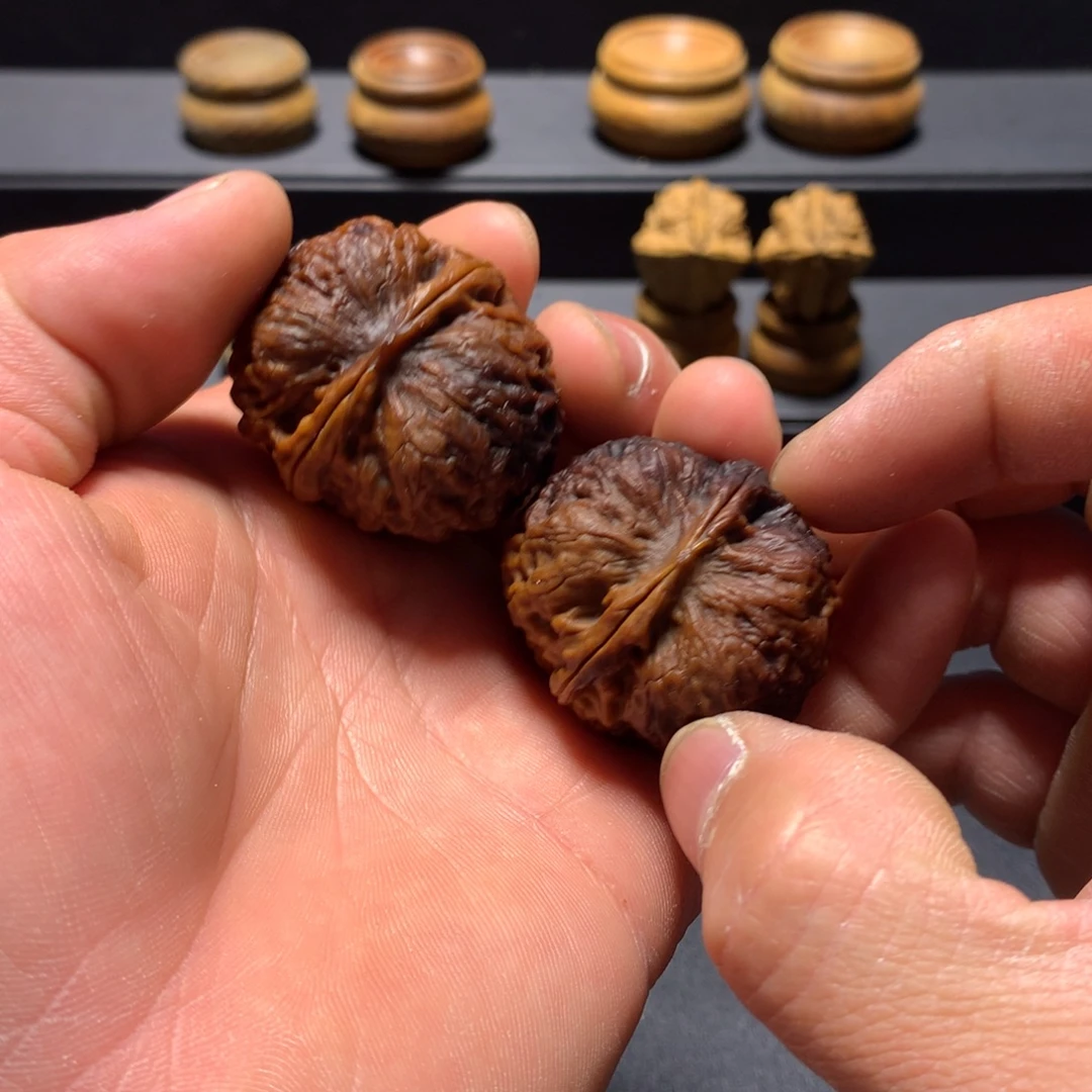 把件文玩核桃B太极元宝39mm