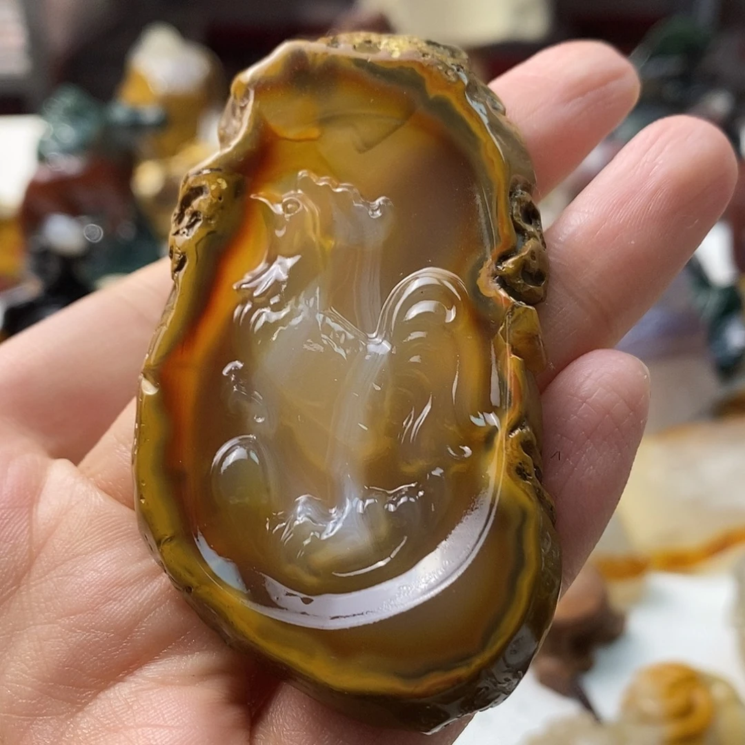 玛瑙/玉髓未镶嵌颈饰