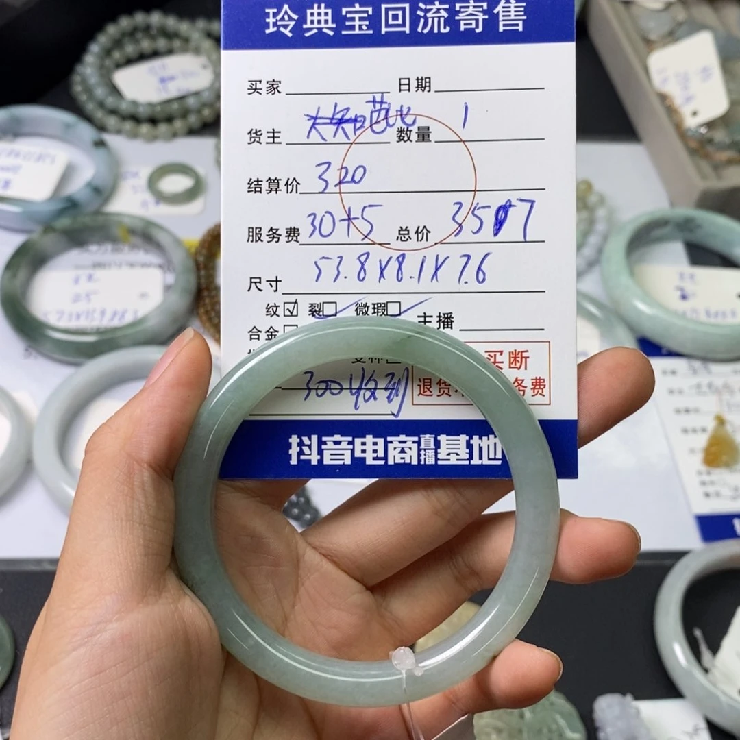 翡翠未镶嵌颈饰大***-134678245677