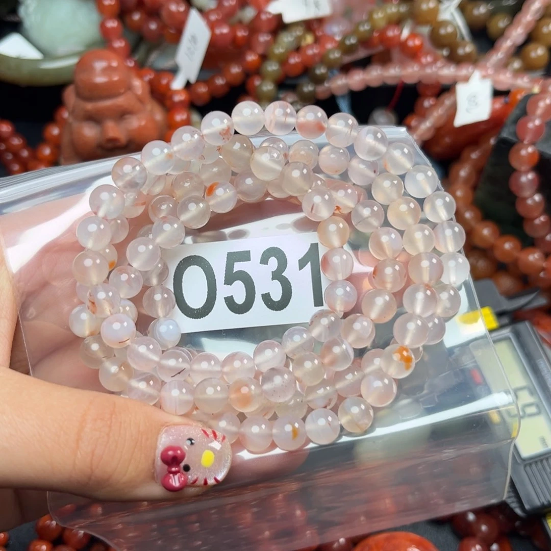 南红玛瑙珠宝奇石未镶嵌7*