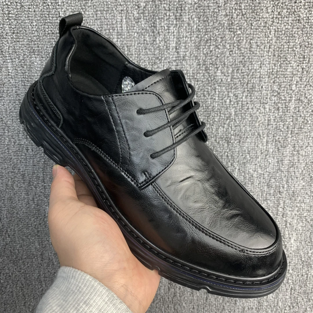 Z0502断码真皮男鞋（样鞋稍有磨损轻微瑕疵介意勿拍！）