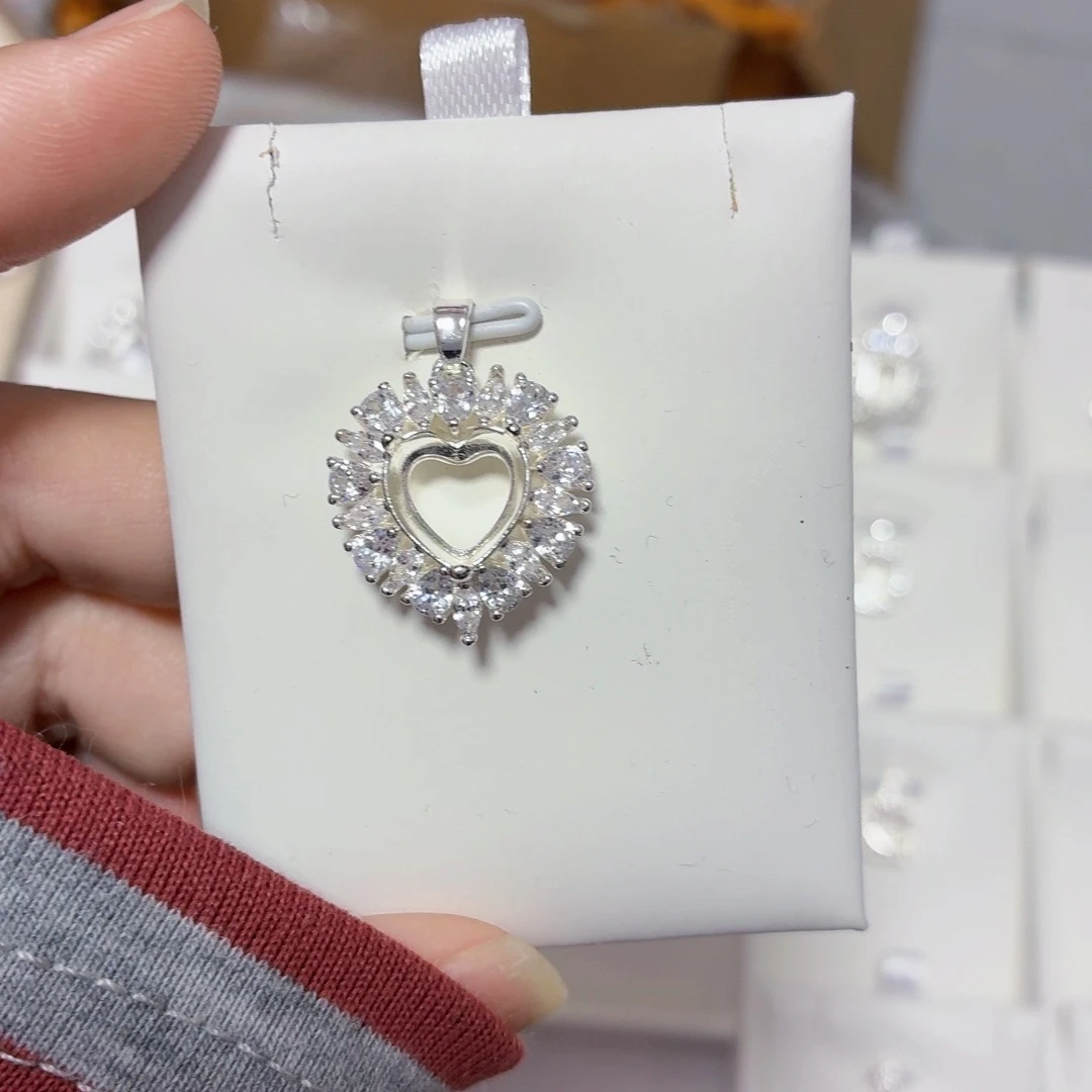 吊坠空托10✖️10爱心