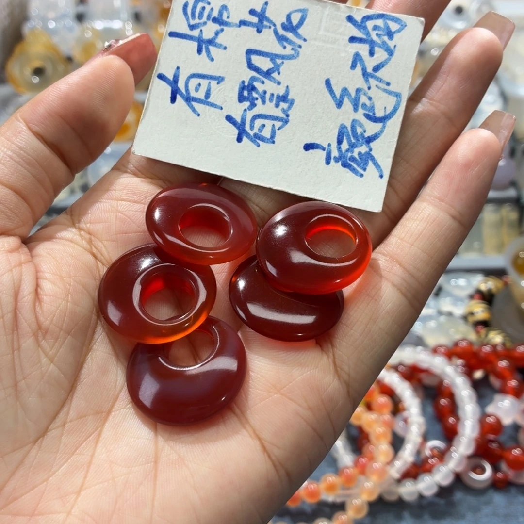 玛瑙/玉髓未镶嵌吊坠(不含链)