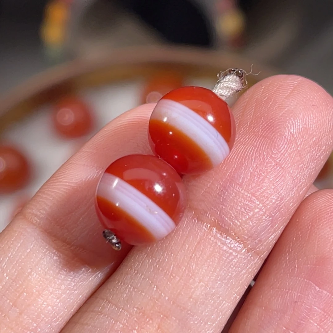 未镶嵌乌拉圭一线药师 10mm 不换退玛瑙/玉髓