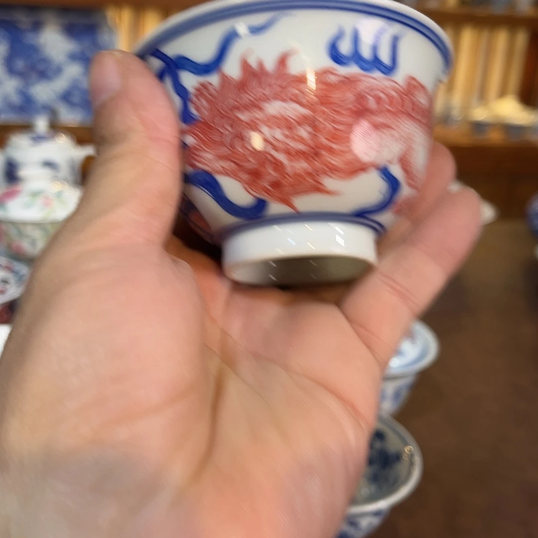 錡镇堂手工手绘杯