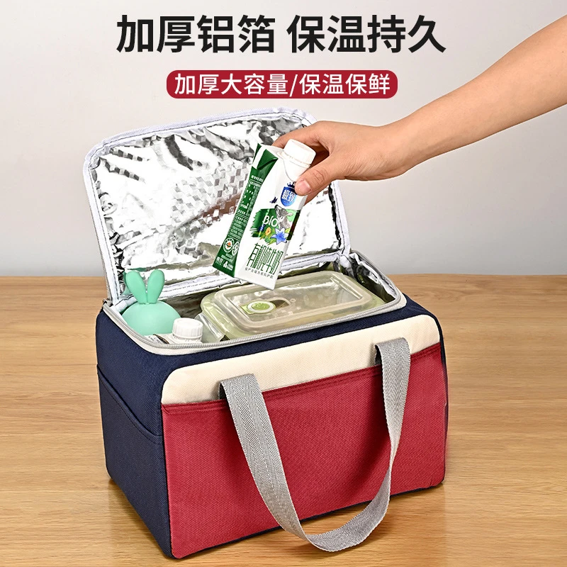 车载保温箱手提大容量防水加厚便当包保冷保鲜铝箔实用车载保温包