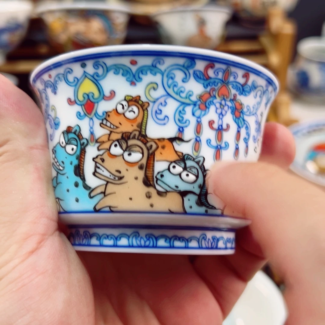 杯景德镇手工手绘