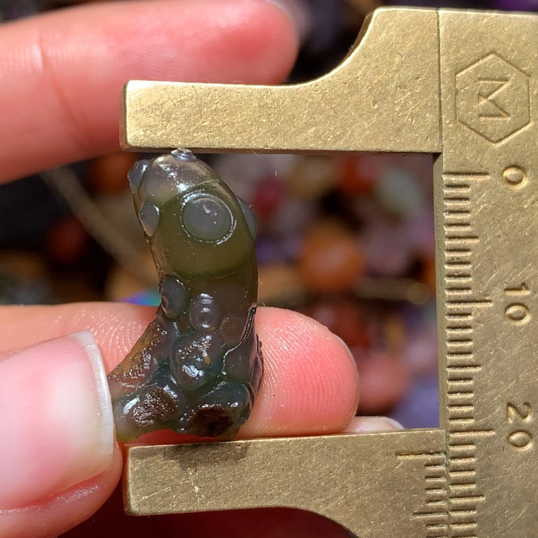 未镶嵌玛瑙/玉髓珠宝半成品