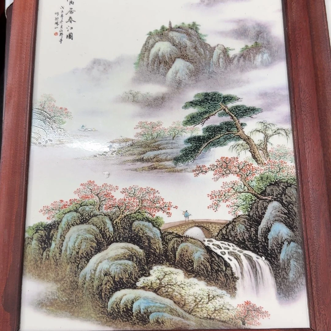 陶摆件瓷板画瓷板画