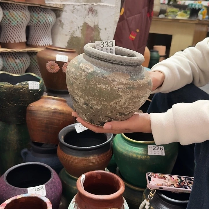 彩坛子333高度16口径12