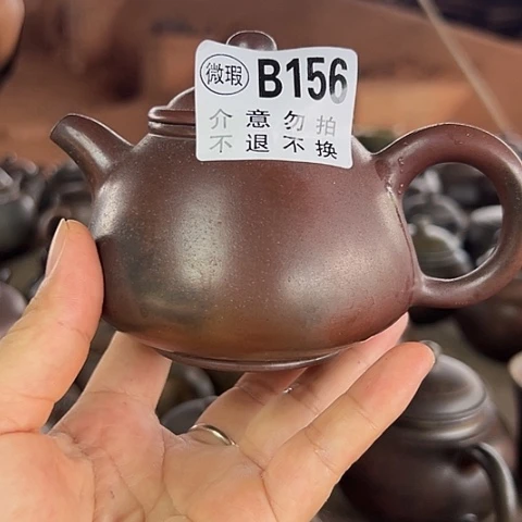 戬谷龙窑柴烧茶壶156