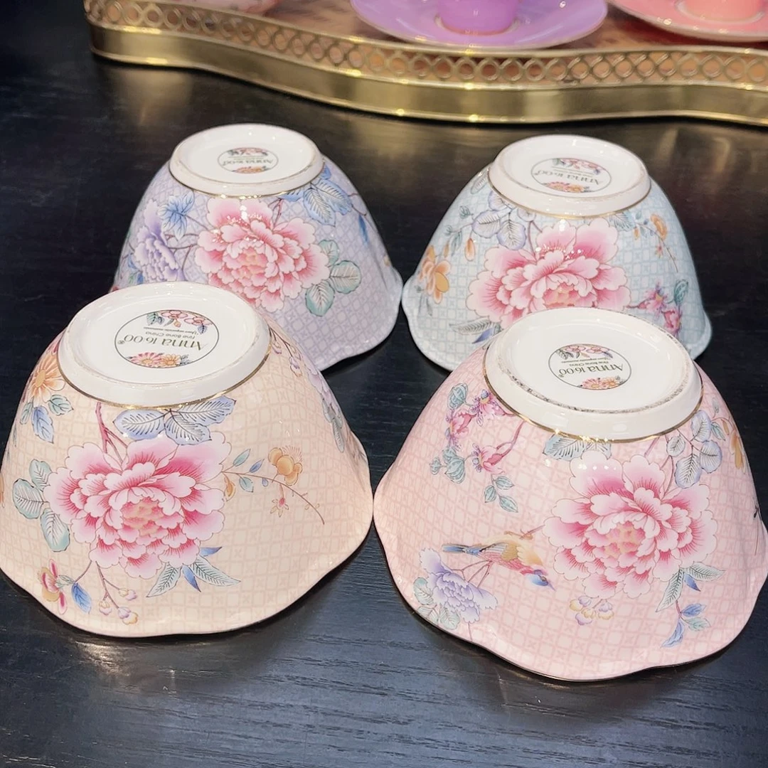 骨瓷饭碗4个/////////