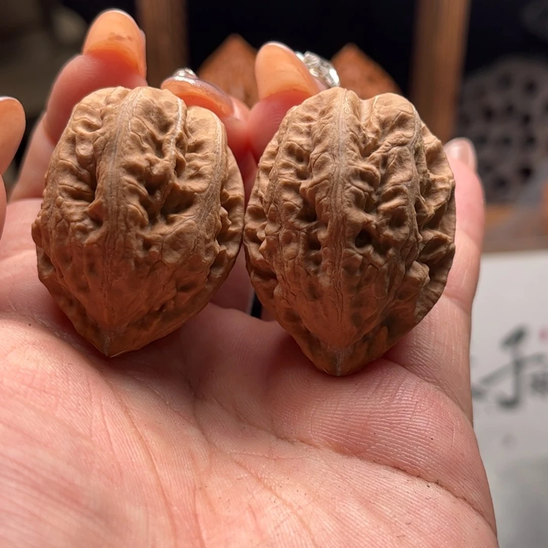 文玩核桃把件关东木子家楸大胖104