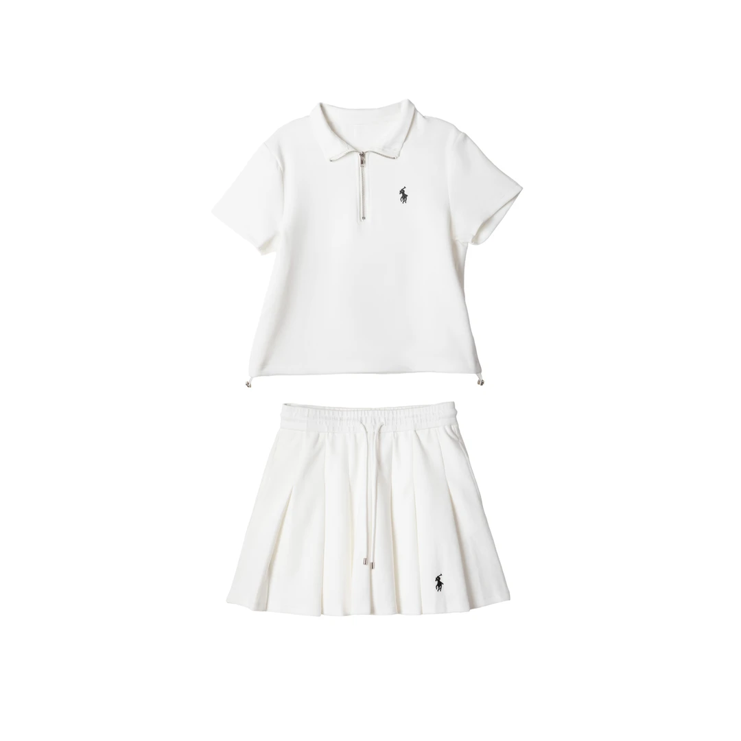 罗马风女士INS风夏季时尚套装老钱风森系文艺复兴风