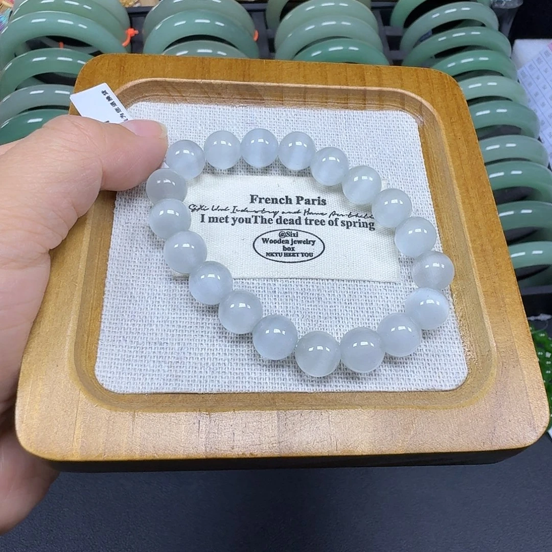 石英质玉未镶嵌手链