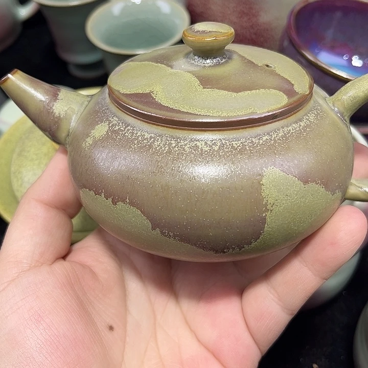 陶摆件钧窑茶器钧窑茶器