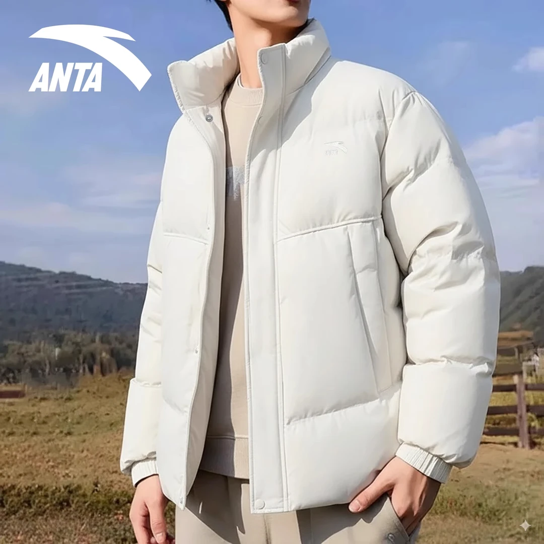安踏运动棉服外套男士冬季新款防寒防泼水保暖面包棉衣952548801