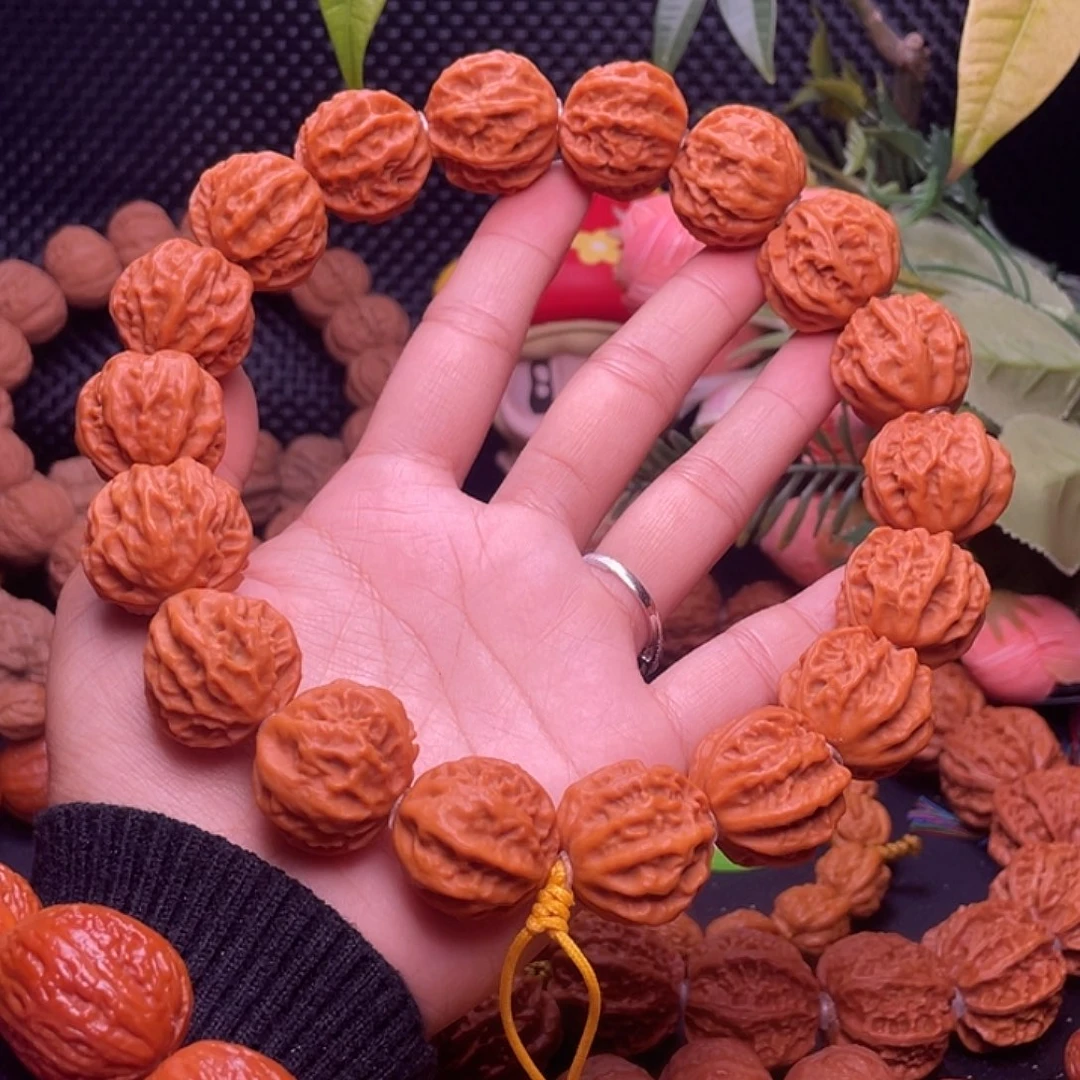 北***漂手串文玩核桃大龙脊