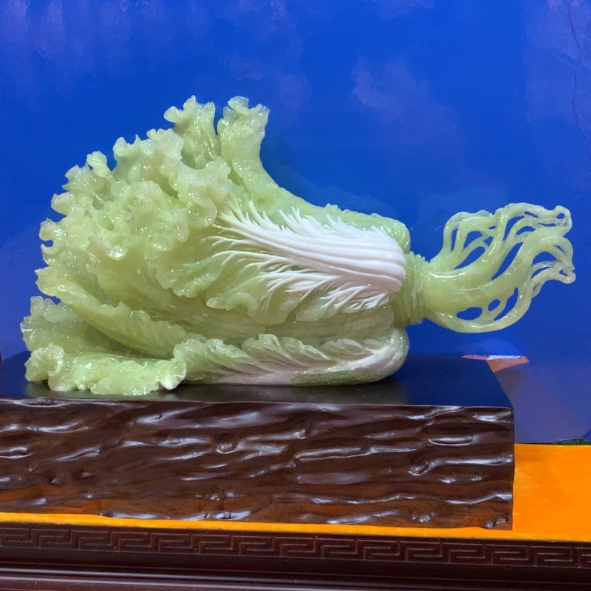【闪购商品】未镶嵌蛇纹石玉摆件覆膜