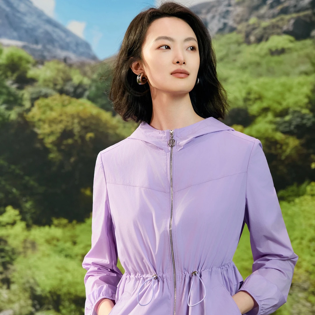 【婷婷专属】休闲运动防晒可外穿松弛感女百搭长袖休闲连帽外套