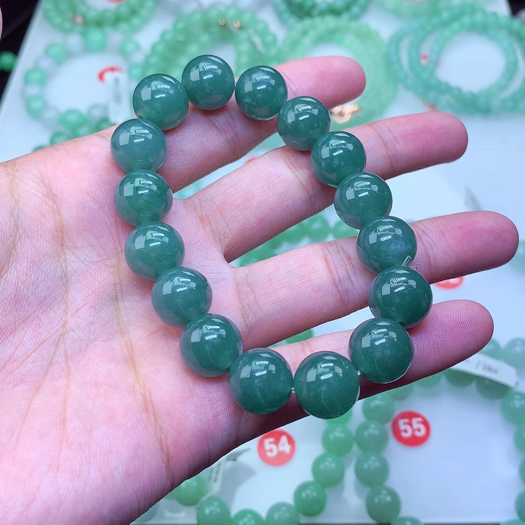翡翠未镶嵌毛衣链