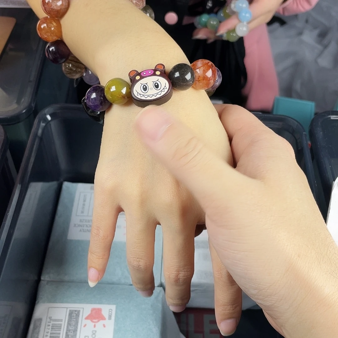 水晶手链银S925镶嵌