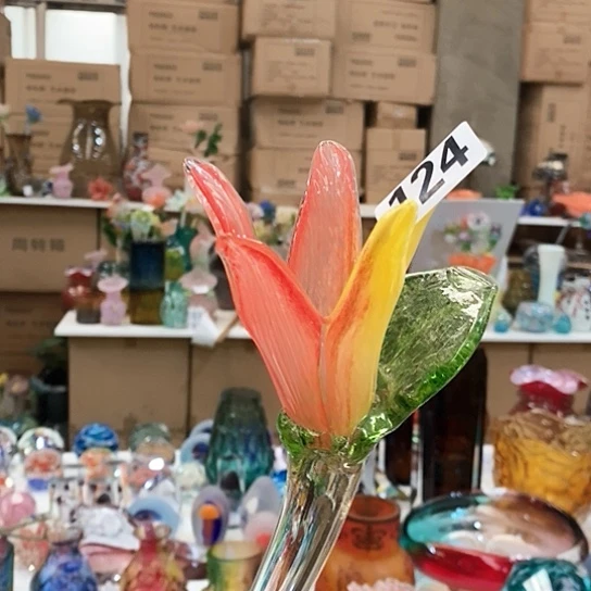 琉璃花瓶高405厘米6公