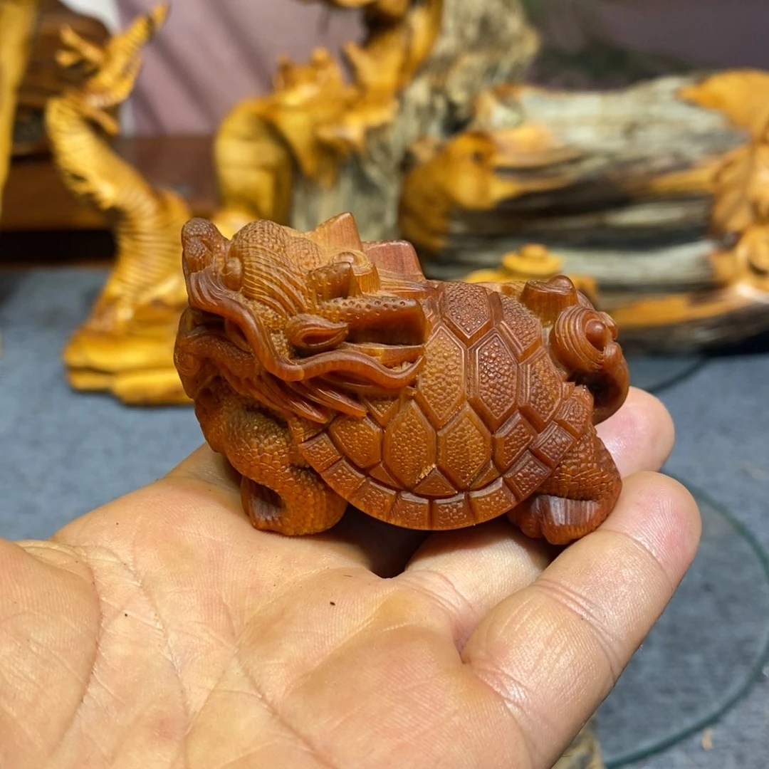 柏木（崖柏）木雕工艺品摆件家居装饰手把件