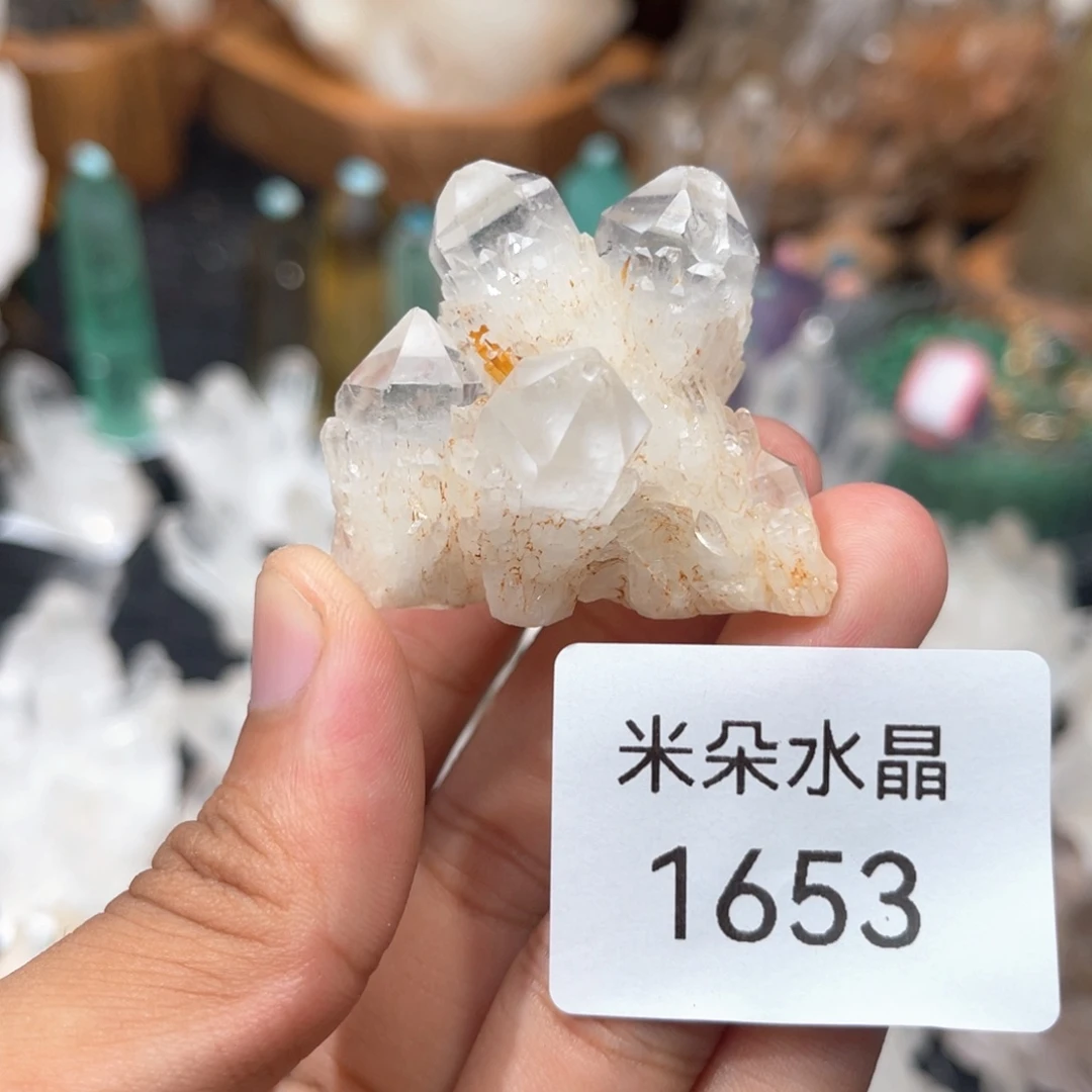 珠宝半成品水晶未镶嵌水晶