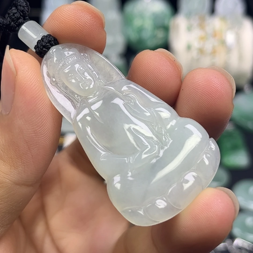 翡翠未镶嵌颈饰缅甸天然翡翠