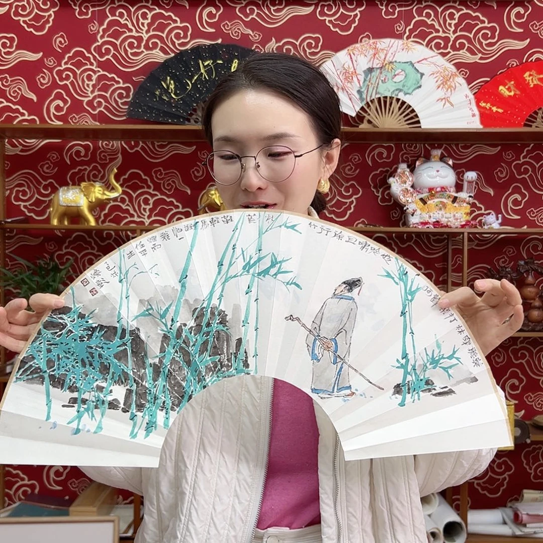 书法书法 10寸玉竹 手写手绘 默认粘好