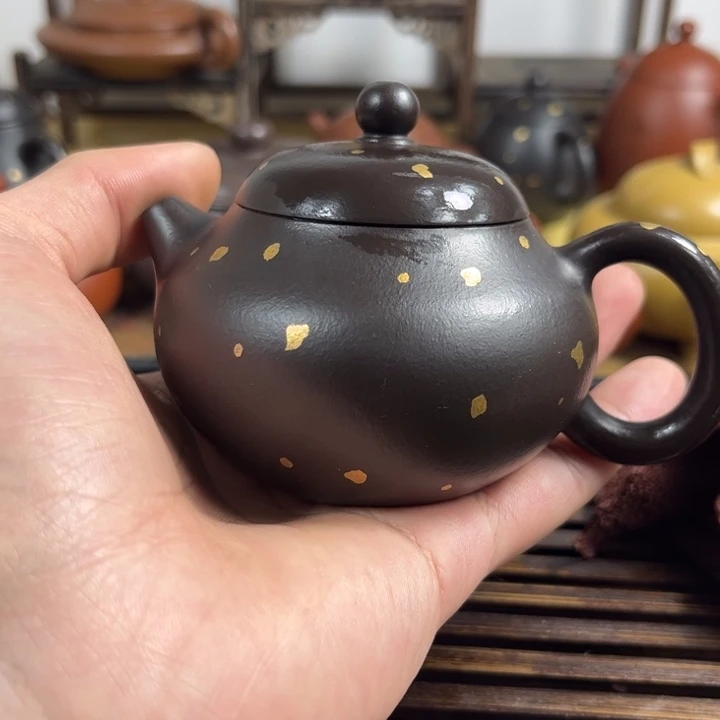 紫砂茶壶原矿紫砂半手工制作