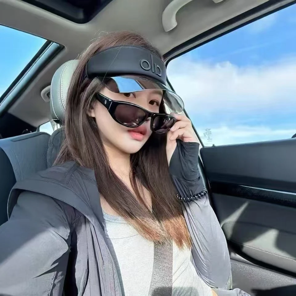 正品现货 Alo Yoga瑜伽帽女空顶遮阳帽Airlift运动防晒帽太阳