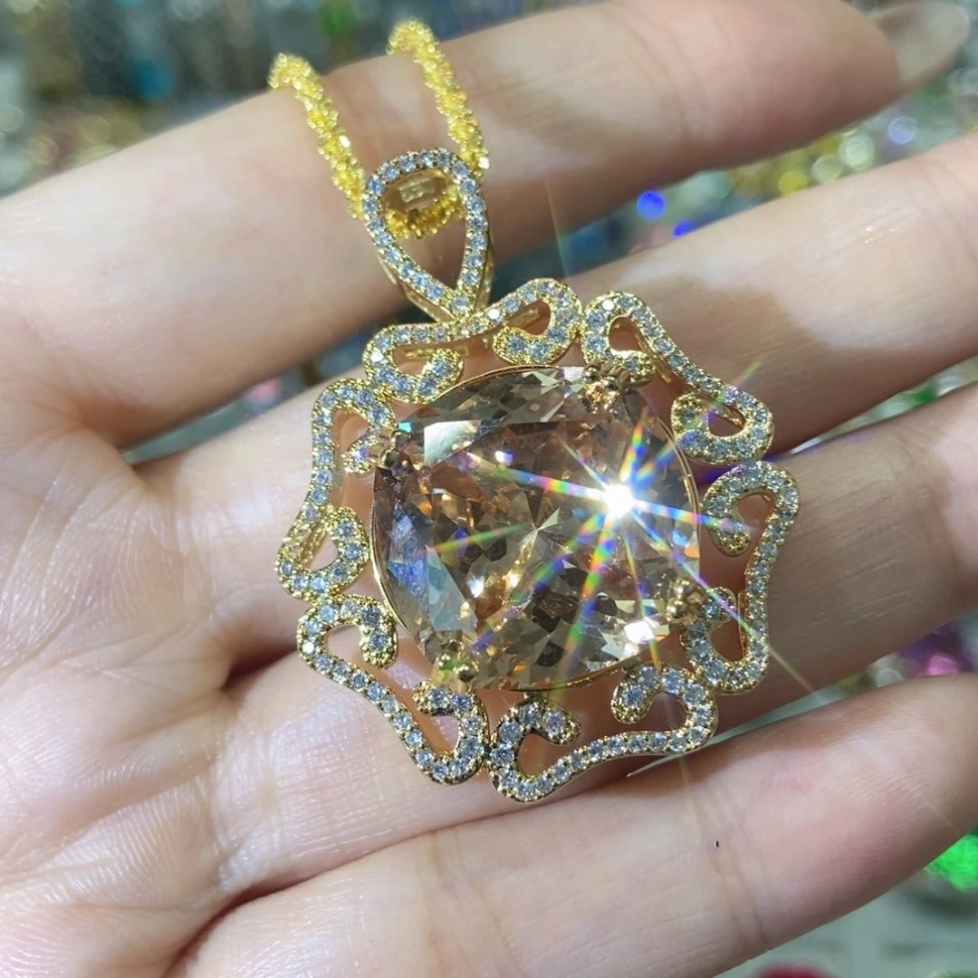 6锆石（处理）吊坠